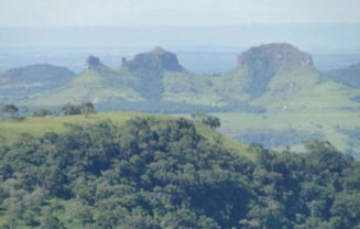 Botucatu Cuesta Landschaft