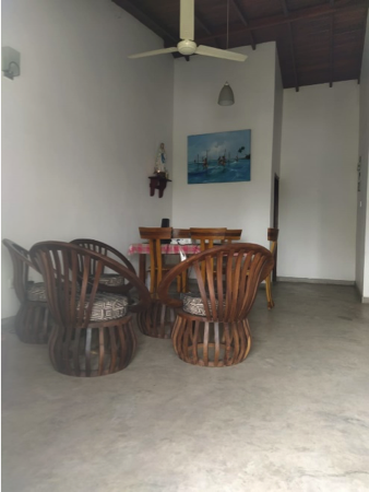 Homestay dining area